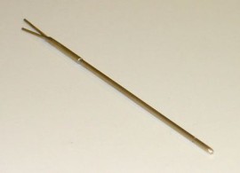 7in long 1/8" Diameter Brass Pitot-Static Probe 